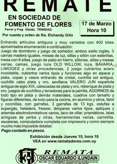 Muebles y utiles, antiguedades Muebles y utiles, antiguedades